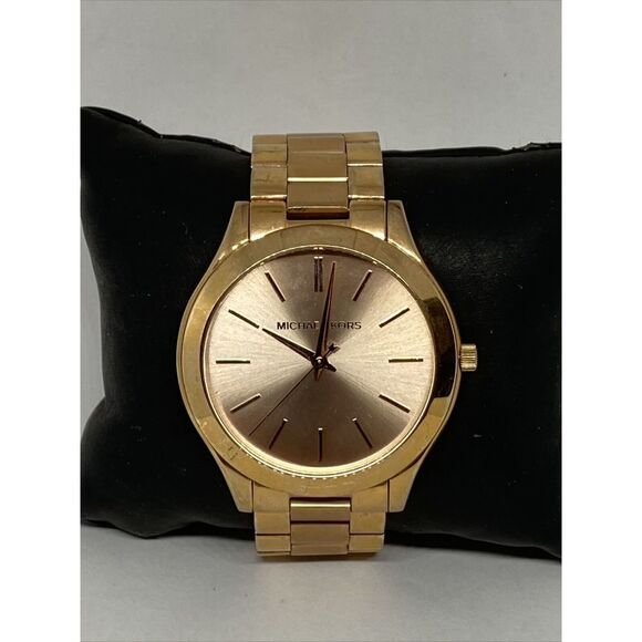 Michael Kors Runway MK3197 Womens Stainless Steel Analog Dial Quartz Watch UC485 - Picture 3 of 12